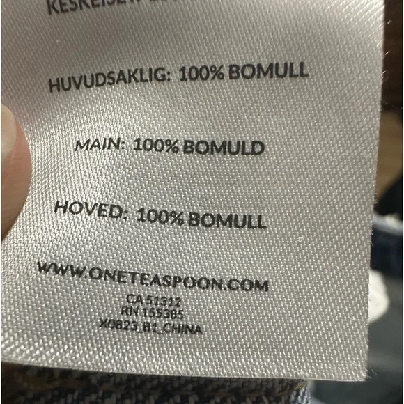 Women’s One Teaspoon Cutoff Trucker Shorts Size 28 - Picture 6 of 12